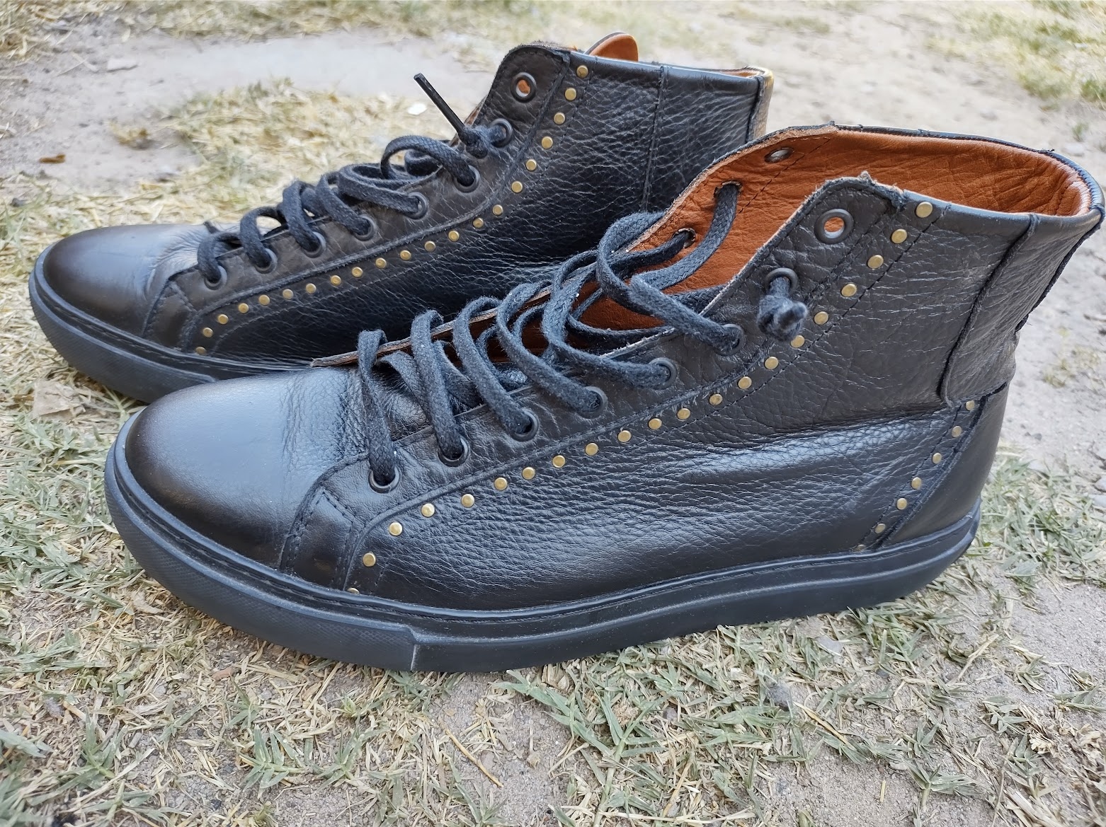 Zapatillas Cuero Talle 44